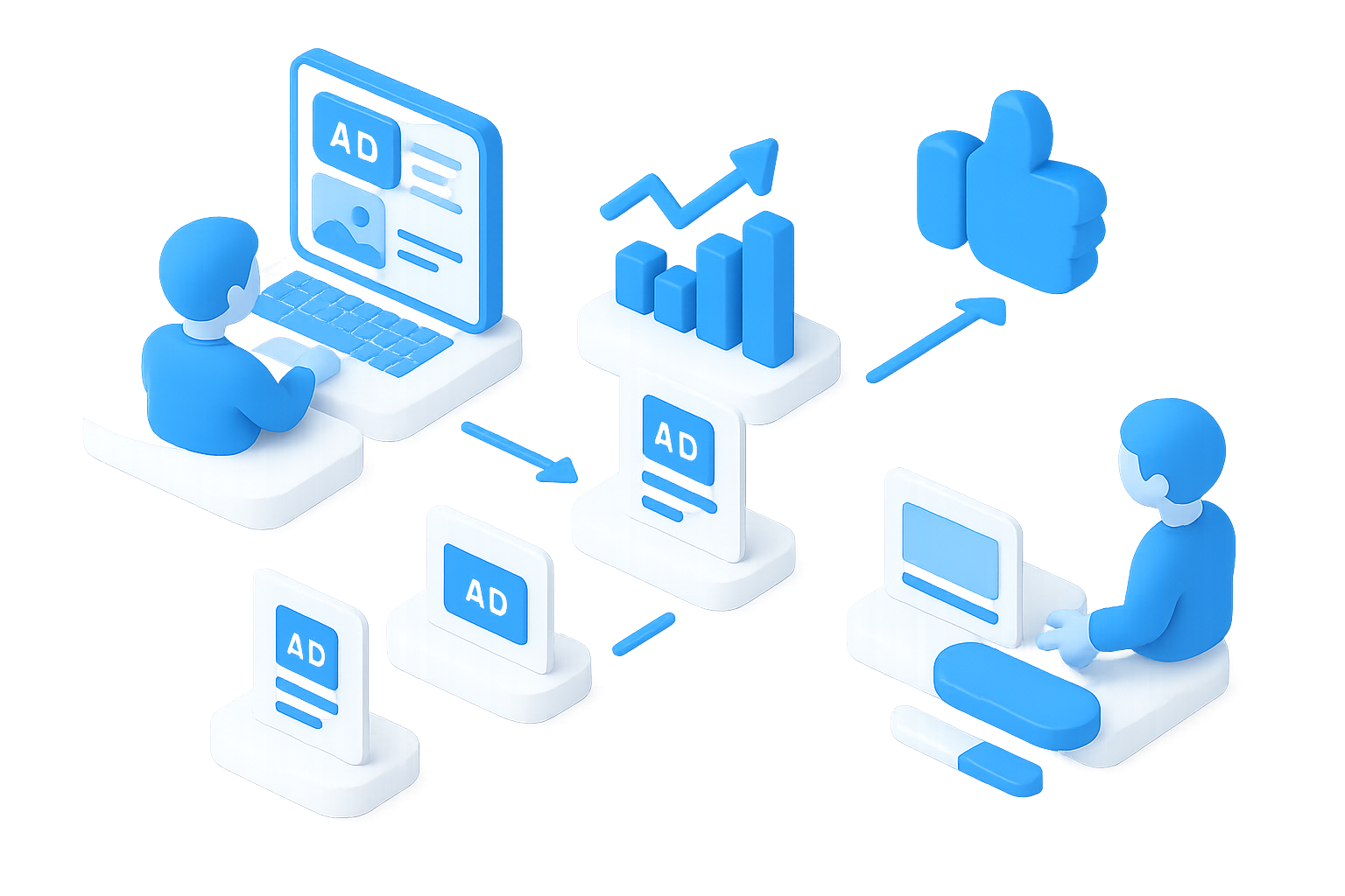 Cloud Contact Center Illustration